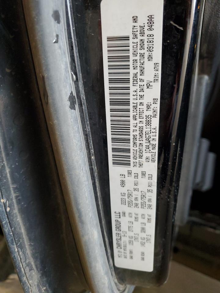 2014 Jeep Wrangler Sport VIN: 1C4AJWAG7EL138835 Lot: 80787965