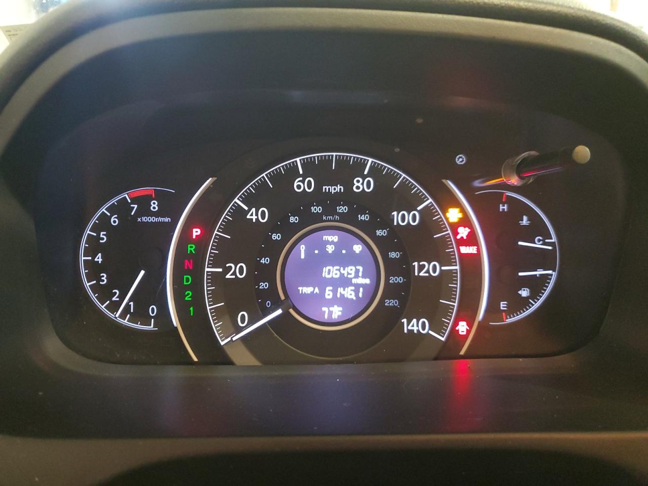 2014 Honda Cr-V Lx VIN: 5J6RM4H34EL108199 Lot: 72007605