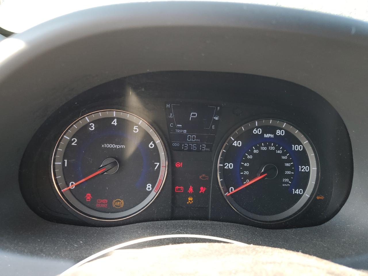 2014 Hyundai Accent Gls VIN: KMHCT4AE2EU726833 Lot: 81385655