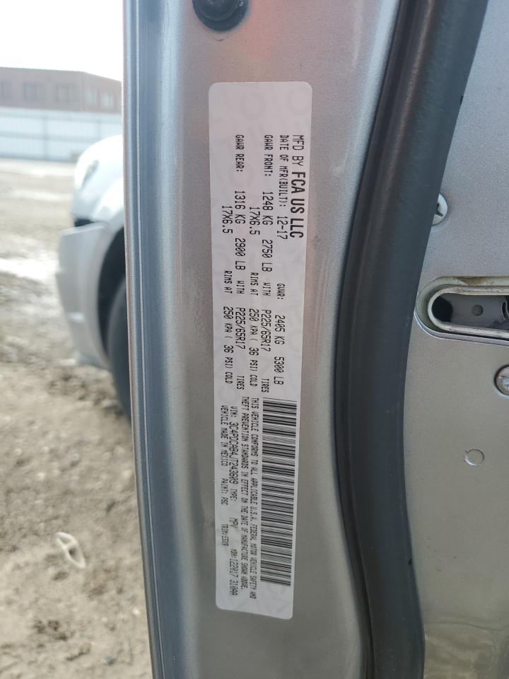 2018 Dodge Journey Se VIN: 3C4PDCAB4JT243609 Lot: 81654845