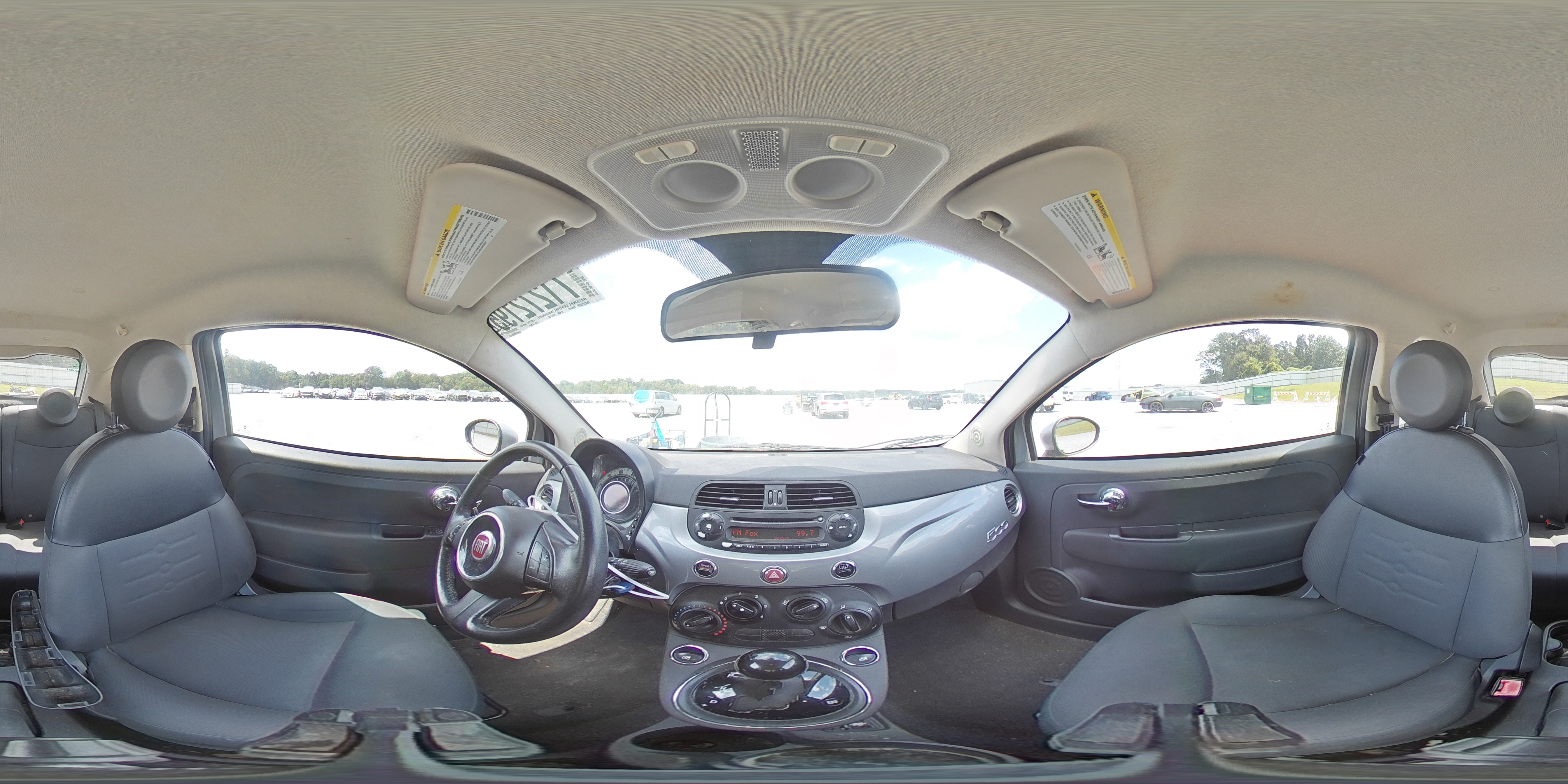 2015 Fiat 500 Pop VIN: 3C3CFFAR2FT662948 Lot: 71272195