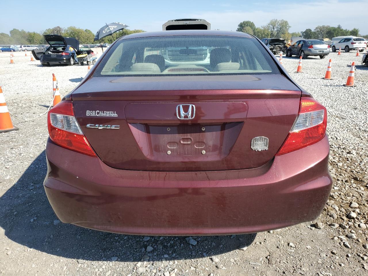 2012 Honda Civic Lx VIN: 19XFB2F55CE098103 Lot: 84790435