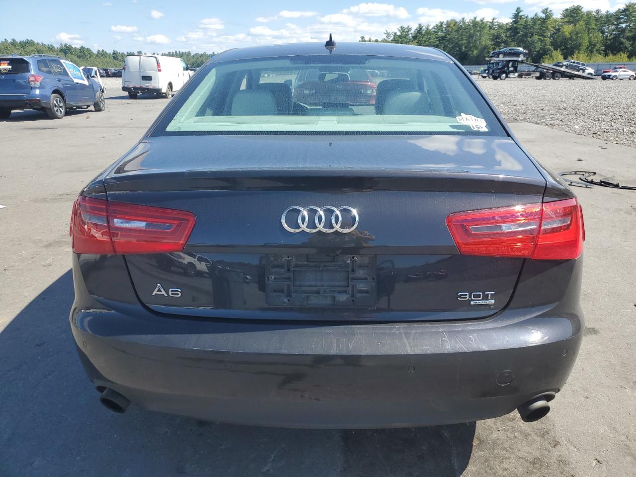 2013 Audi A6 Premium Plus VIN: WAUGGAFC0DN083761 Lot: 80632775