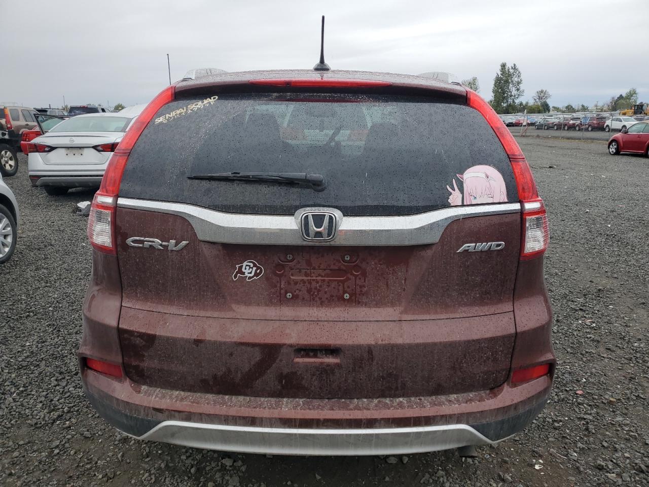 2015 Honda Cr-V Exl VIN: 5J6RM4H78FL020700 Lot: 84253545