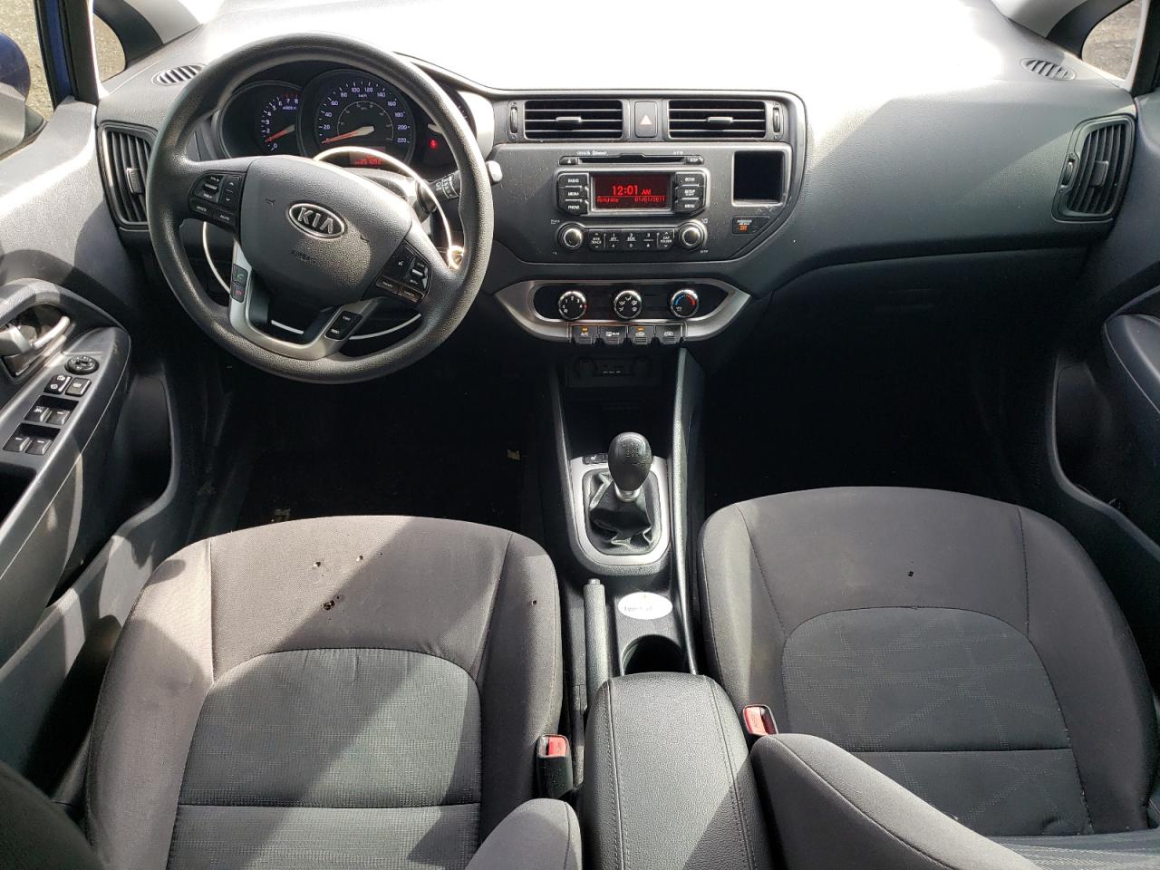 2012 Kia Rio Lx VIN: KNADM5A31C6710065 Lot: 81725405