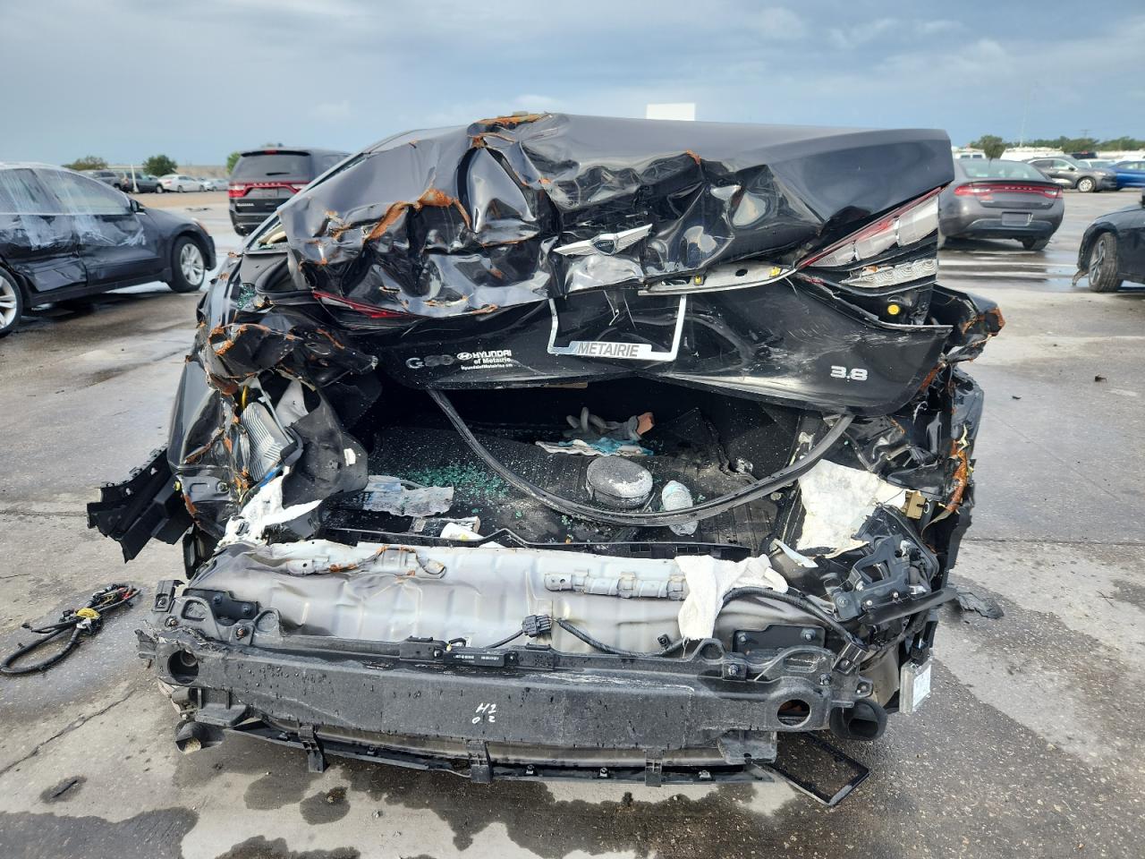 2018 Genesis G80 Base VIN: KMHGN4JEXJU266391 Lot: 83934475