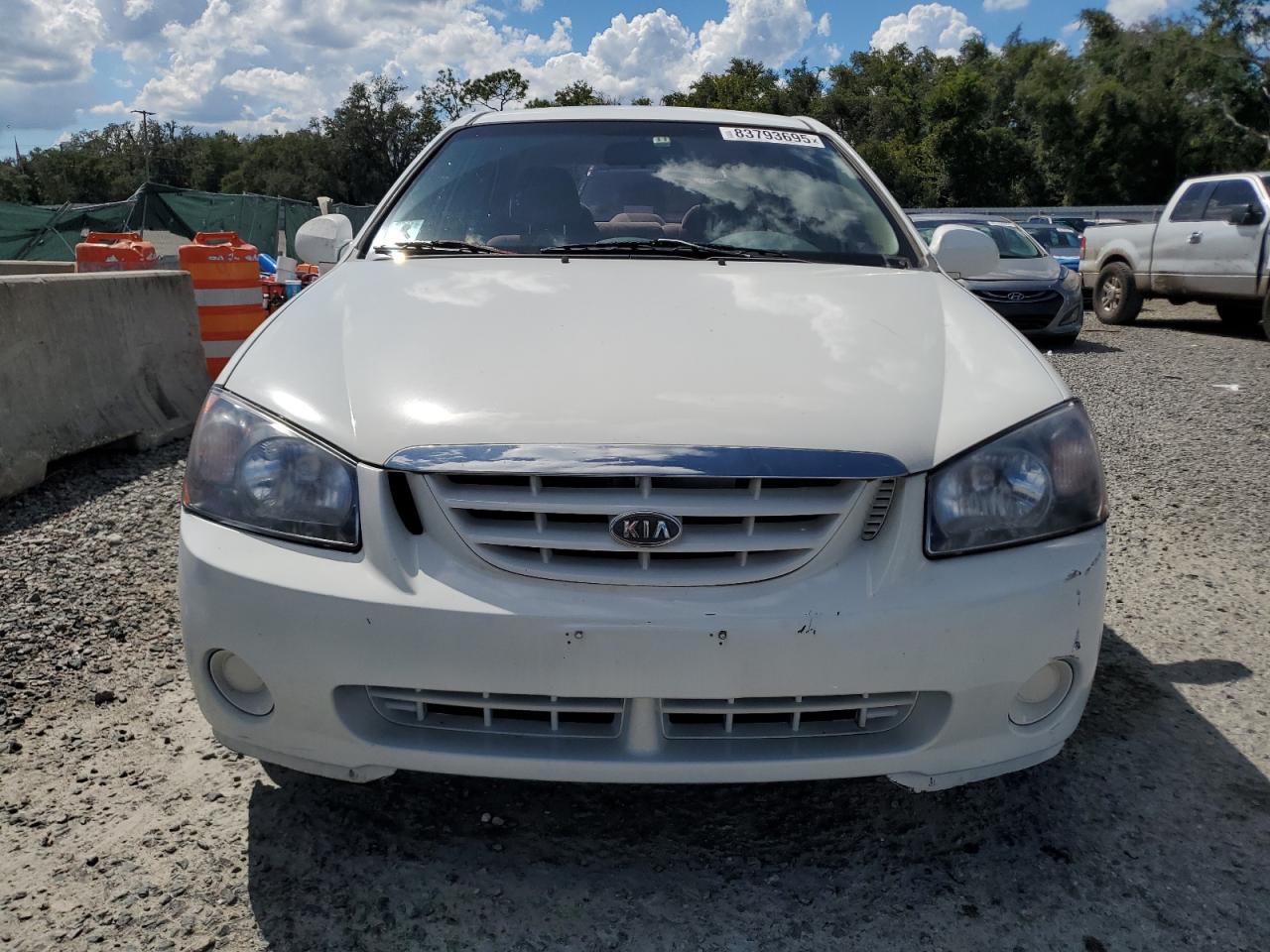 2006 Kia Spectra Lx VIN: KNAFE121165346297 Lot: 83793695