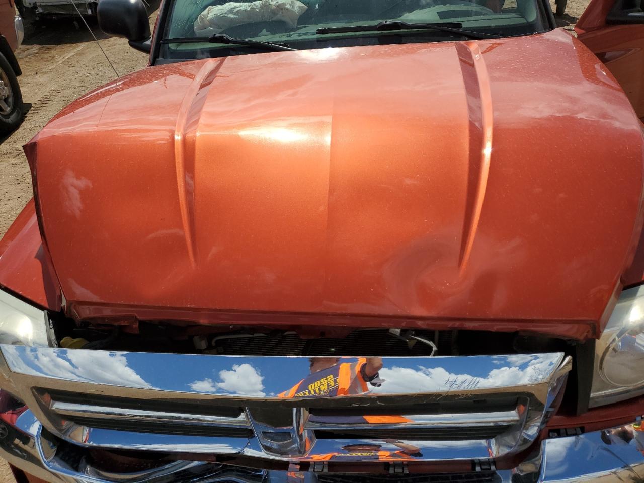 2007 Dodge Dakota Laramie VIN: 1D3HW52P97S196129 Lot: 80103655