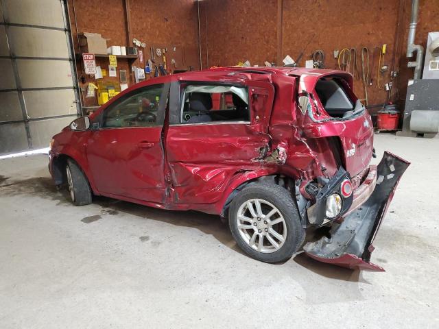  CHEVROLET SONIC 2013 Bordowy