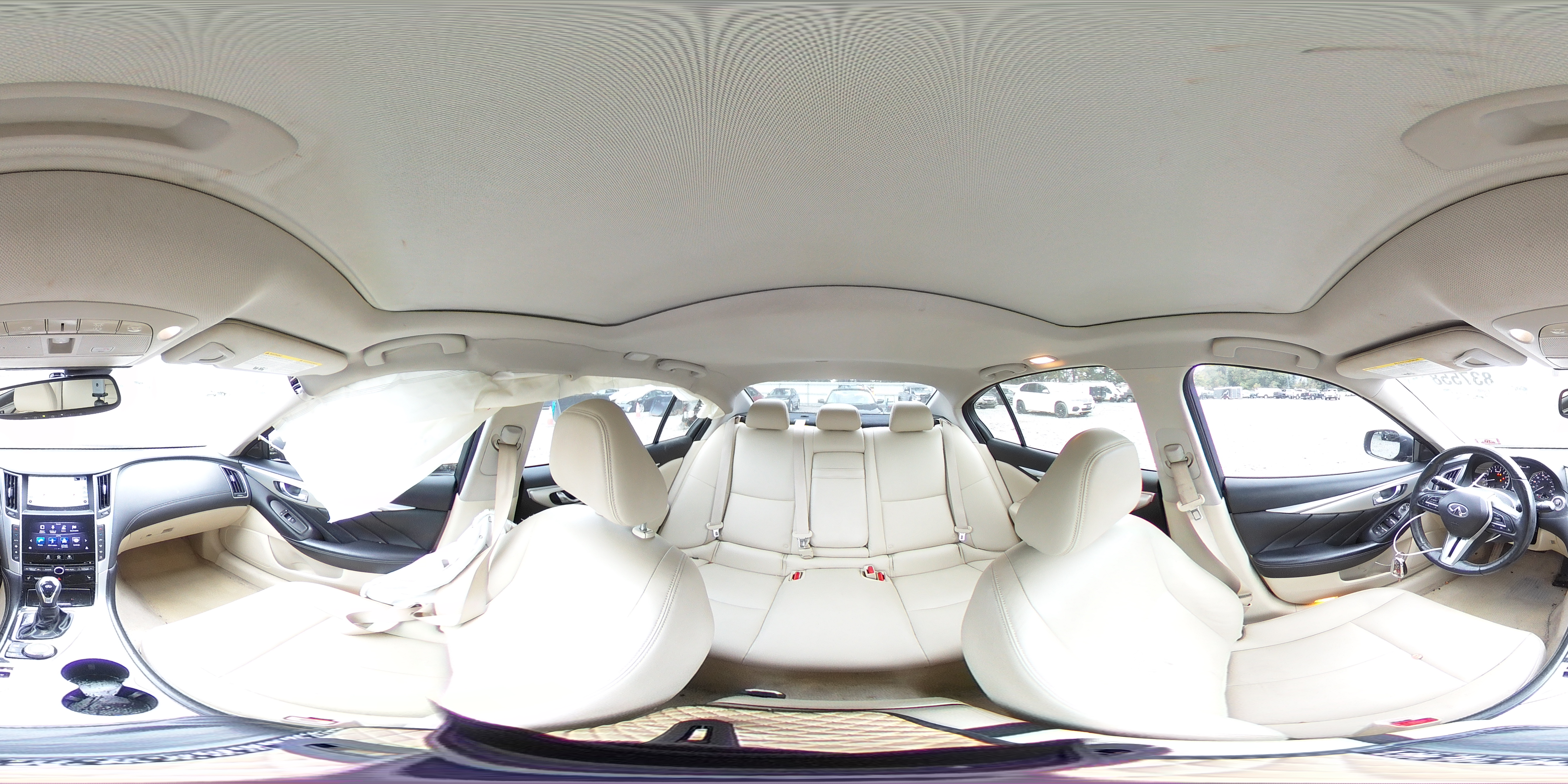 2019 Infiniti Q50 Luxe VIN: JN1EV7AR4KM593678 Lot: 83755815