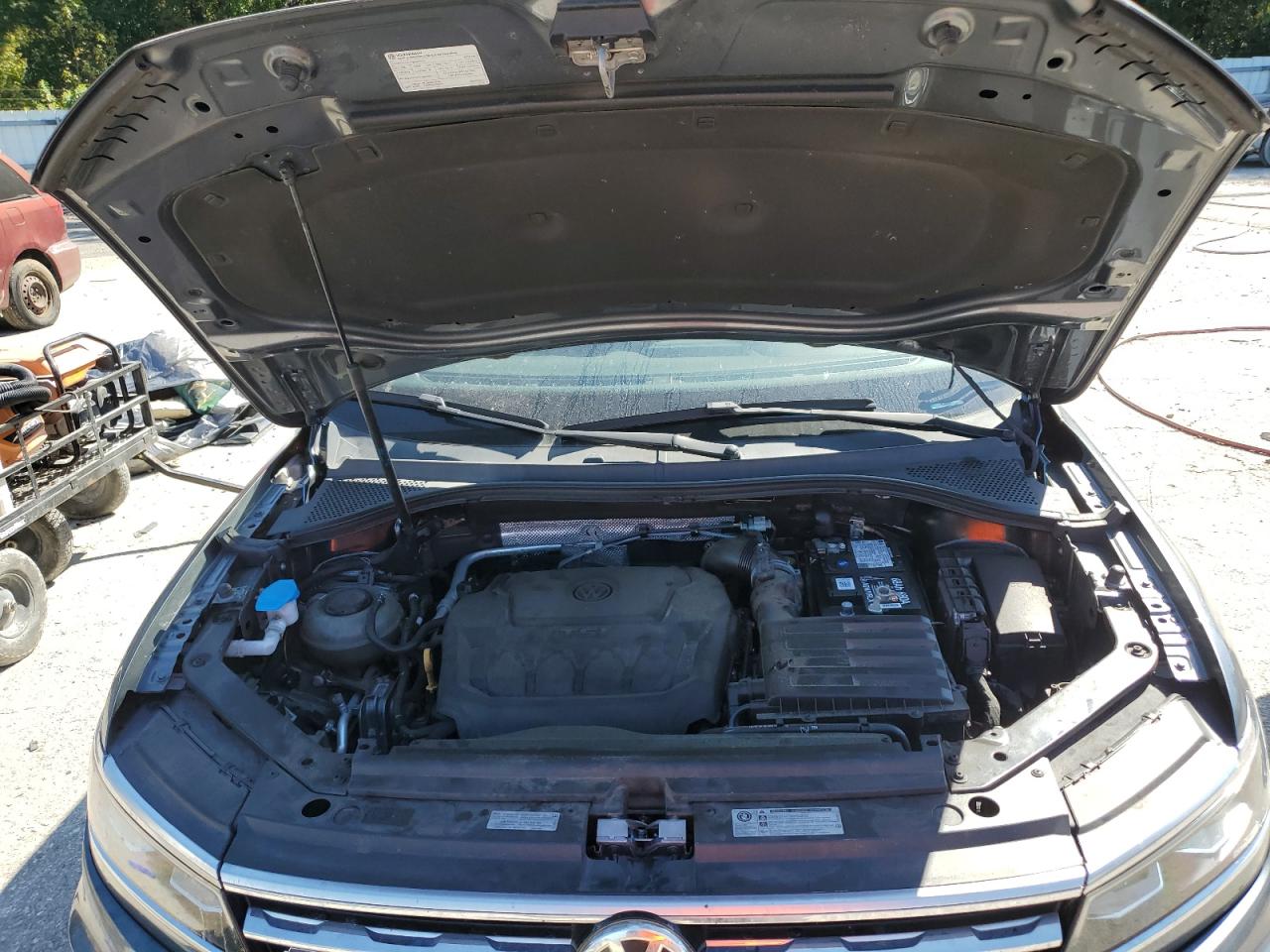 2018 Volkswagen Tiguan Sel Premium VIN: 3VV5B7AX6JM185417 Lot: 82032505