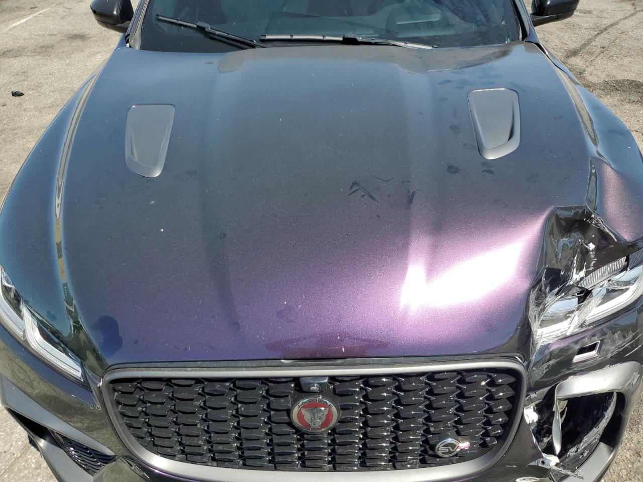 2021 Jaguar F-Pace Svr VIN: SADCZ2EEXMA683364 Lot: 71636175