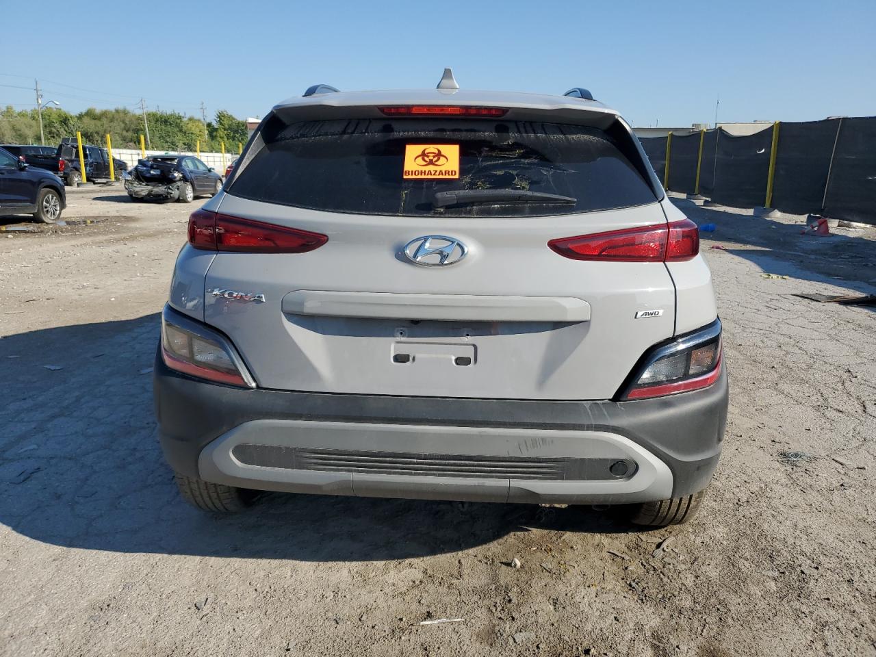 2022 Hyundai Kona Sel VIN: KM8K6CAB8NU845781 Lot: 80439885