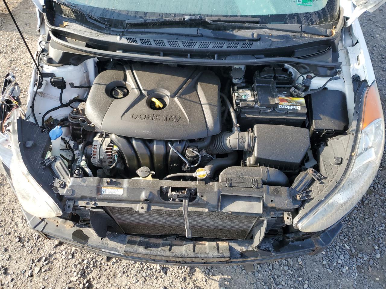 2012 Hyundai Elantra Gls VIN: 5NPDH4AE2CH112396 Lot: 81563895