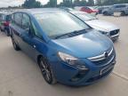 2014 VAUXHALL ZAFIRA 1.4T SRI 5DR for sale at Copart SANDY