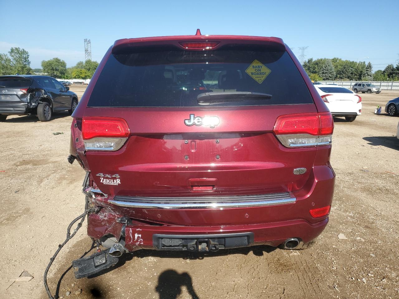 2018 Jeep Grand Cherokee Overland VIN: 1C4RJFCG8JC108074 Lot: 70324275