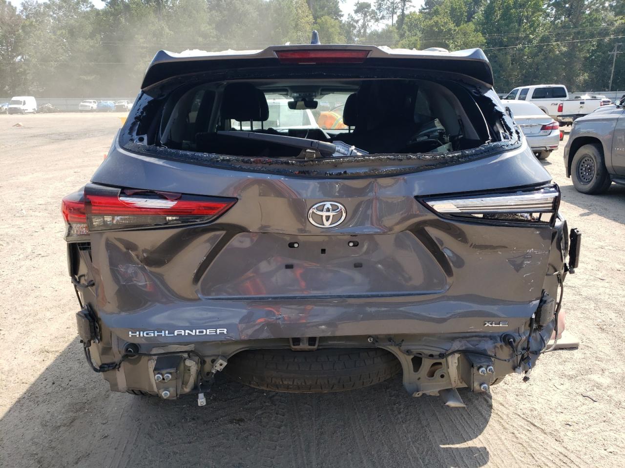 2022 Toyota Highlander Xle VIN: 5TDGZRAH6NS548912 Lot: 71890965