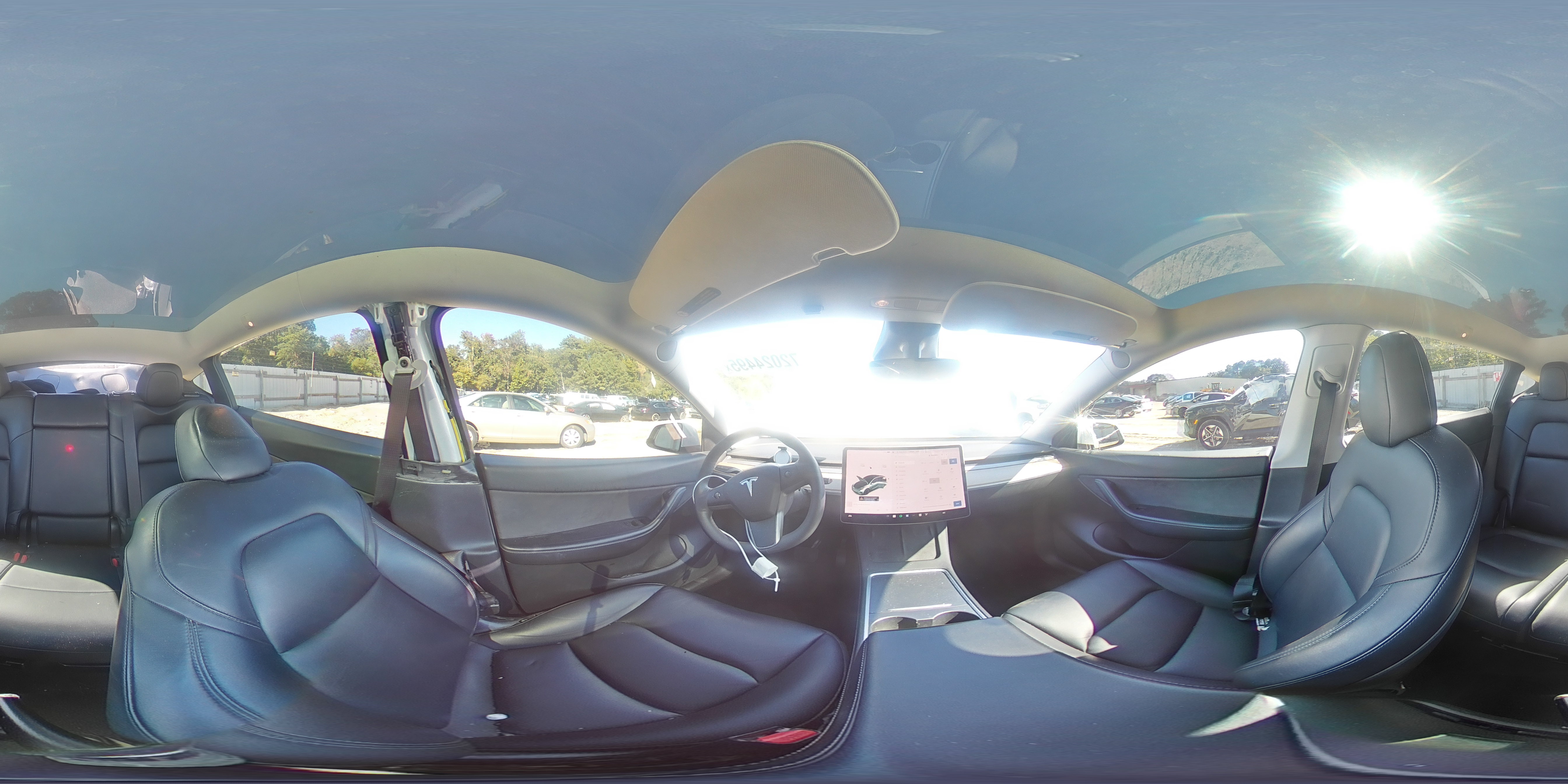 2021 Tesla Model Y VIN: 5YJYGAEEXMF255268 Lot: 72024495