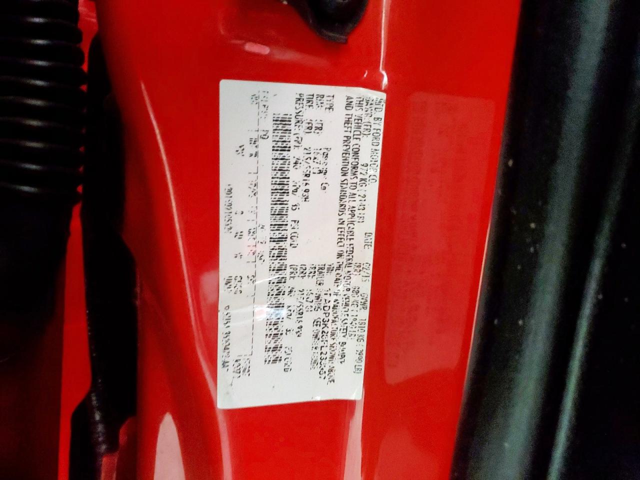 2015 Ford Focus Se VIN: 1FADP3K28FL233957 Lot: 71255475