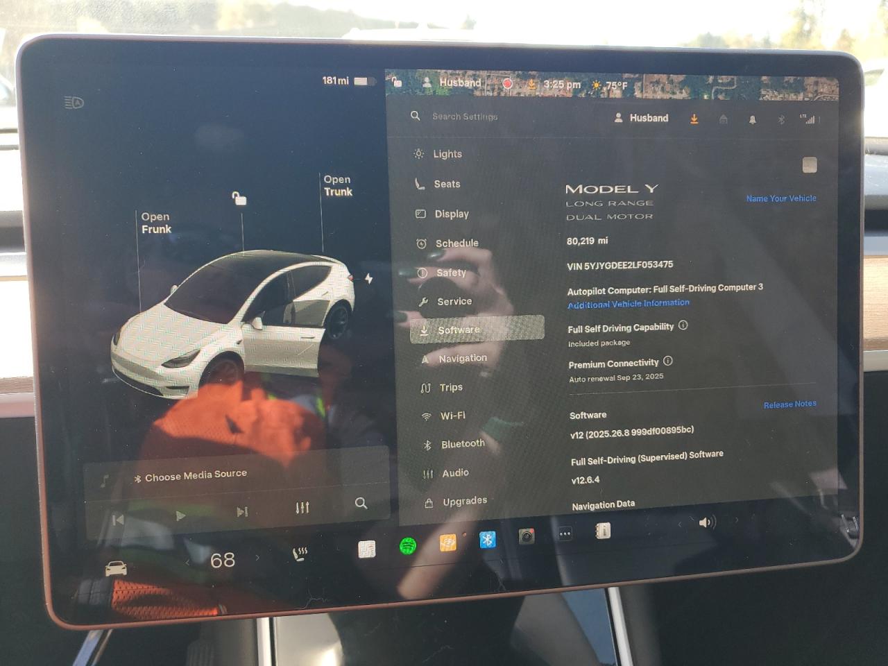 2020 Tesla Model Y VIN: 5YJYGDEE2LF053475 Lot: 72081585