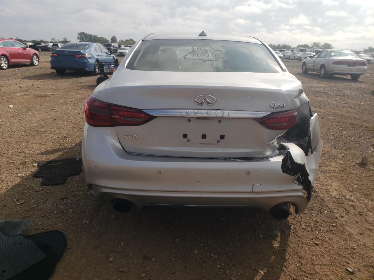 2018 Infiniti Q50 Luxe VIN: JN1EV7AR2JM441767 Lot: 81501285