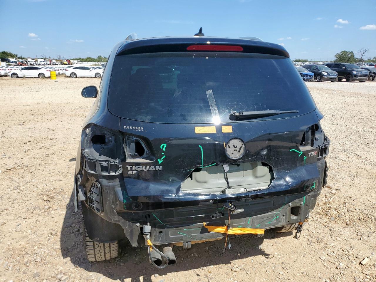 2016 Volkswagen Tiguan S VIN: WVGAV7AX6GW587298 Lot: 71801915