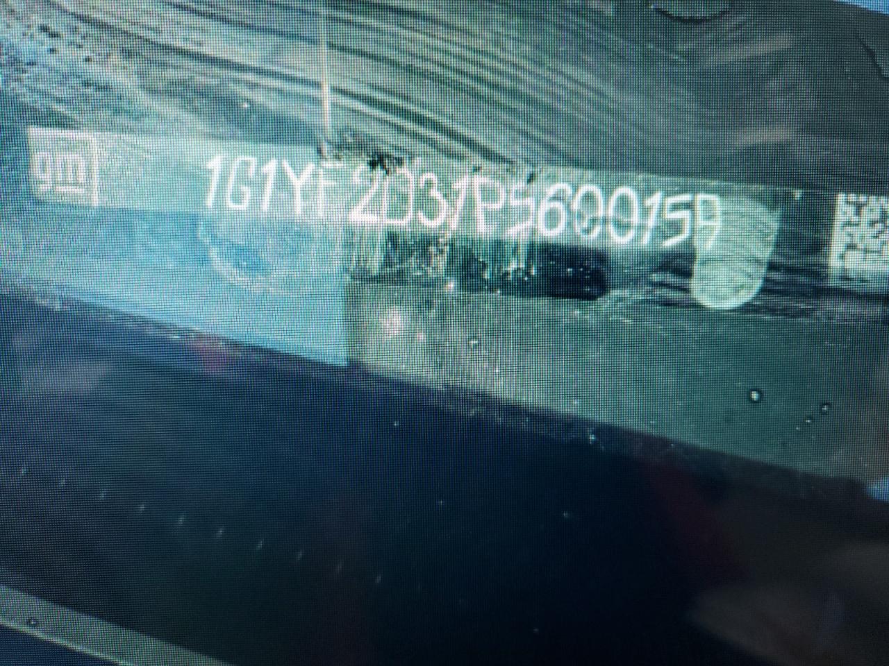 2023 Chevrolet Corvette Z06 3Lz VIN: 1G1YF2D31P5600159 Lot: 83937185