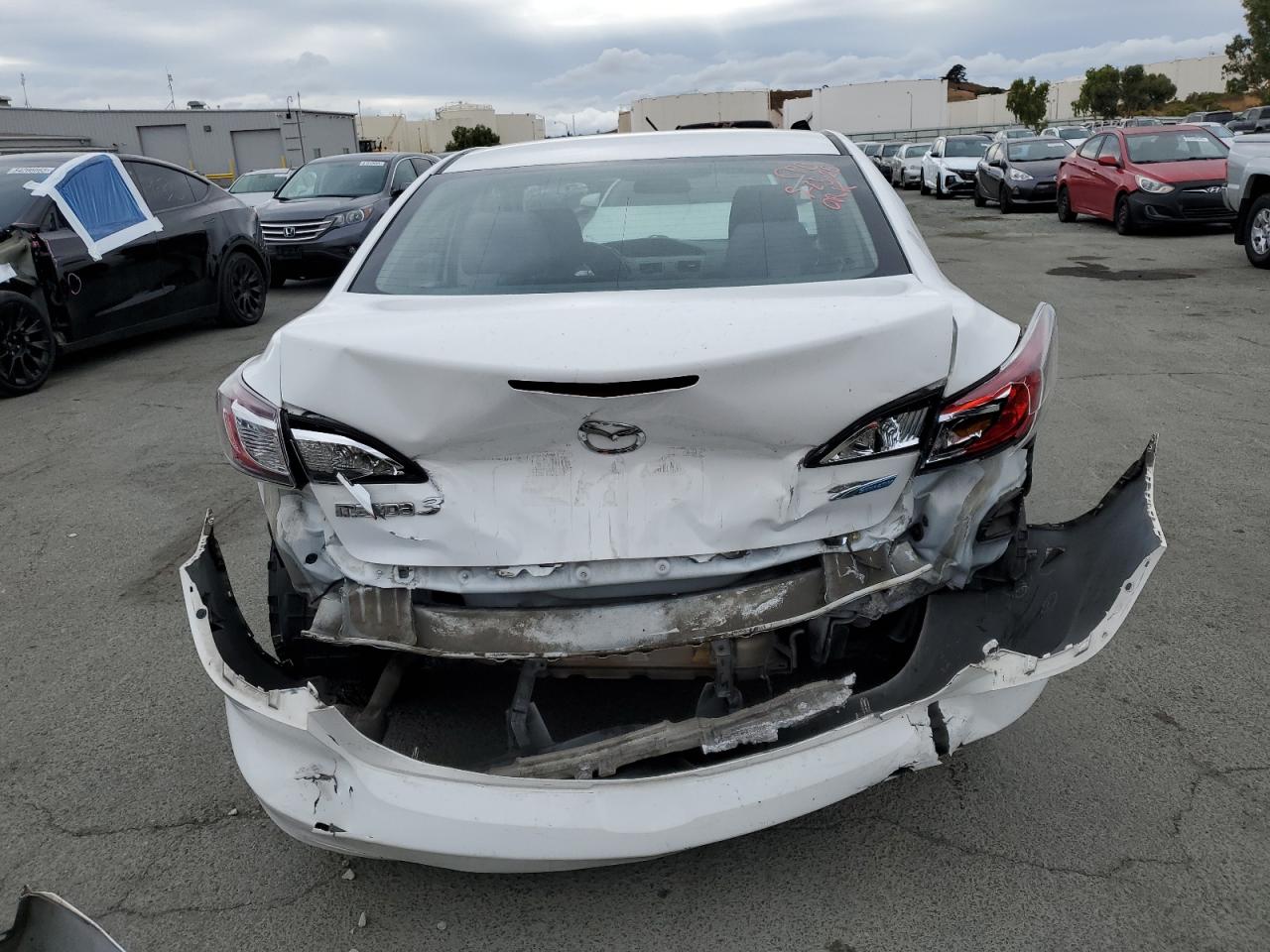 2012 Mazda 3 I VIN: JM1BL1V84C1581098 Lot: 84299615