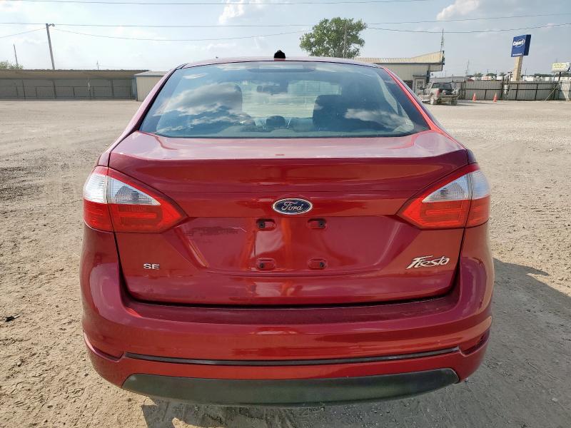 Sedans FORD FIESTA 2017 Czerwony