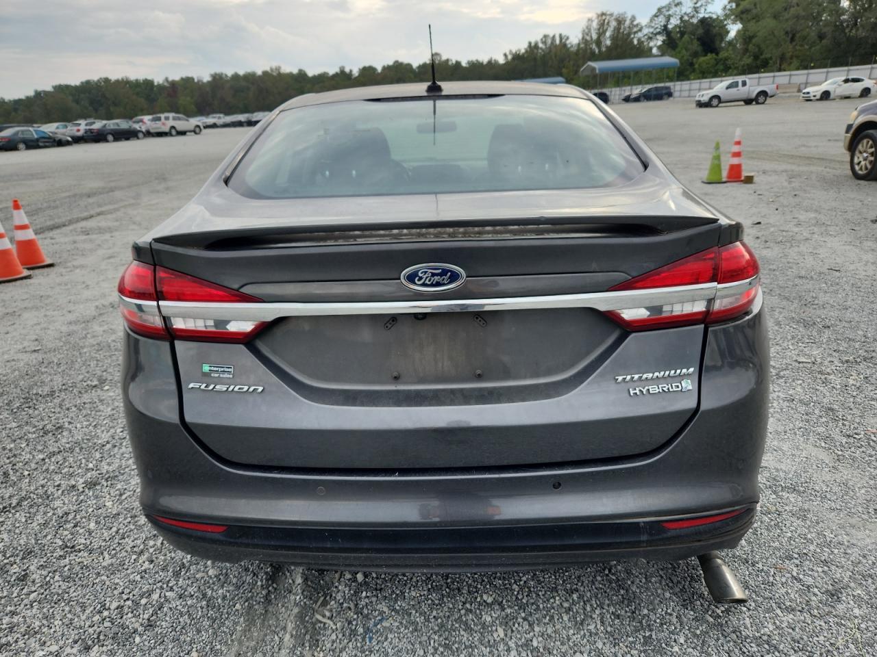 2018 Ford Fusion Titanium/Platinum Hev VIN: 3FA6P0RU5JR155274 Lot: 83864345