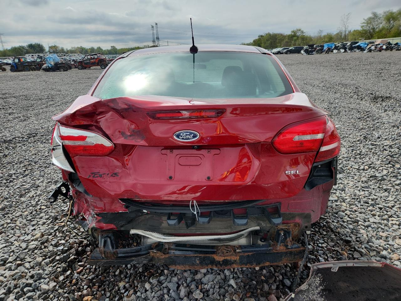 2017 Ford Focus Sel VIN: 1FADP3H22HL302488 Lot: 81601355