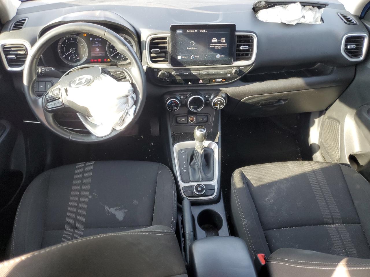 2022 Hyundai Venue Sel VIN: KMHRC8A35NU208067 Lot: 81024465