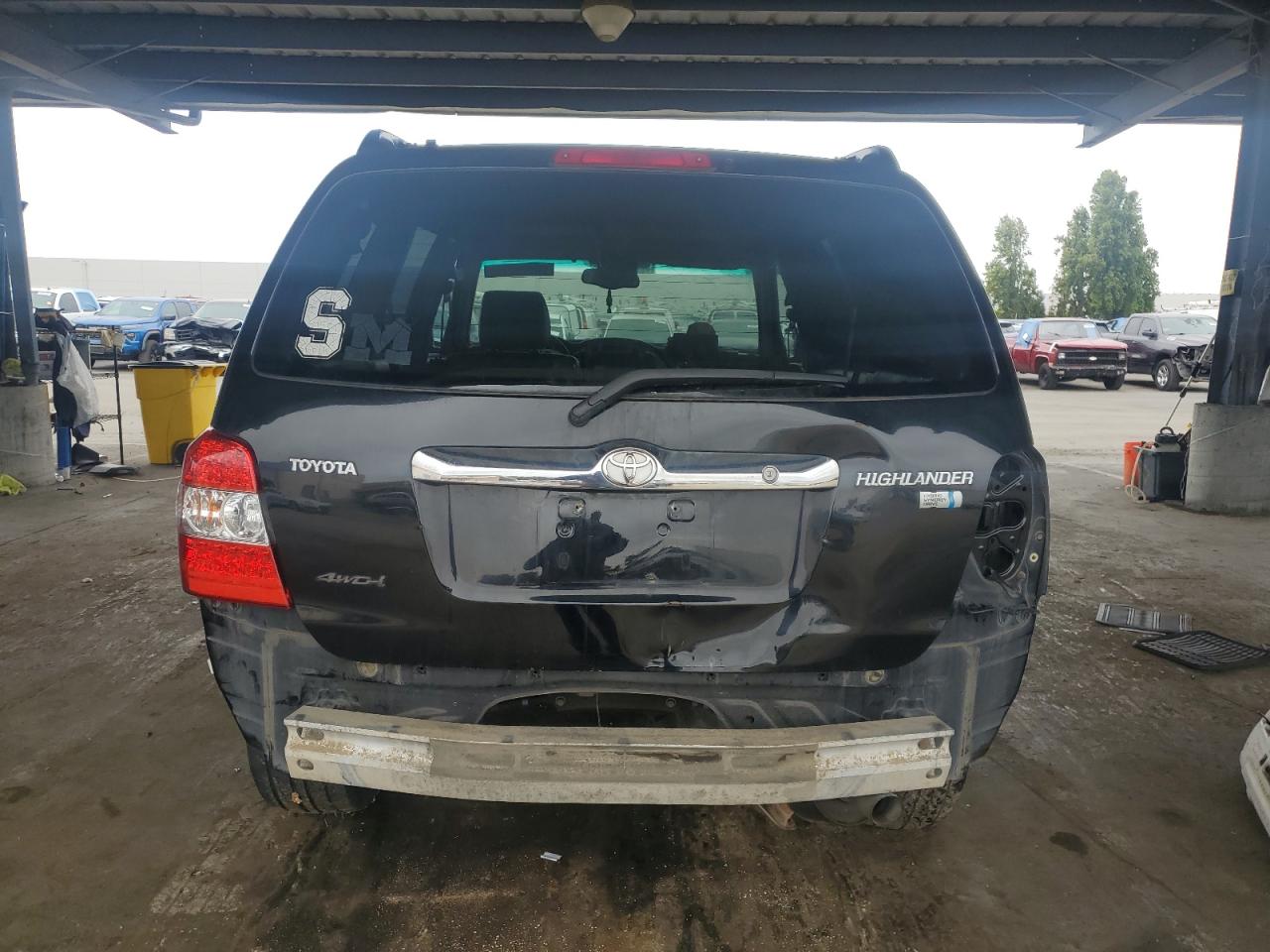 2006 Toyota Highlander Hybrid VIN: JTEDW21A260001982 Lot: 80841975
