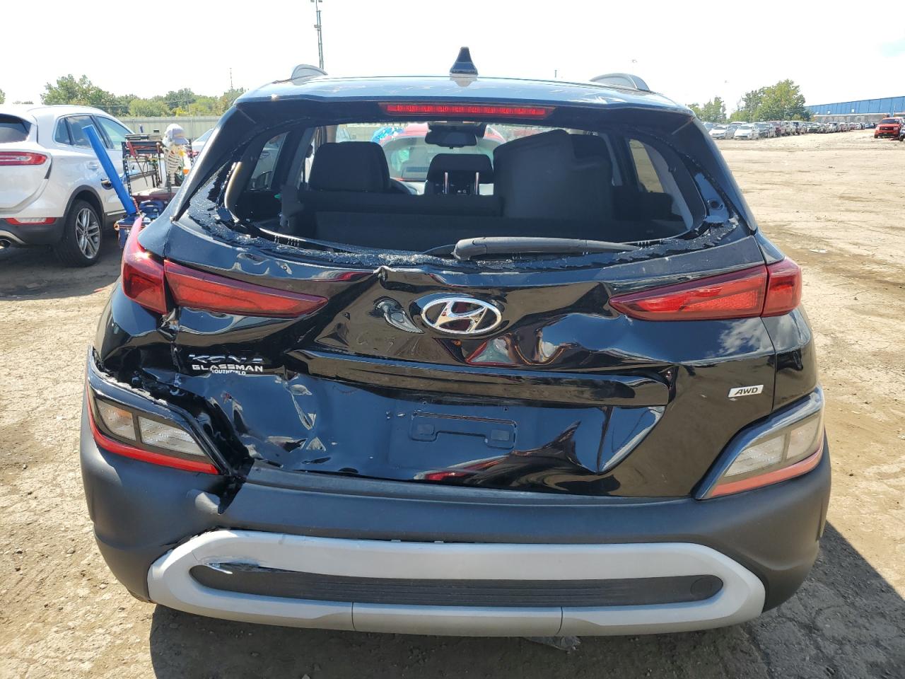 2023 Hyundai Kona Sel VIN: KM8K6CAB1PU021687 Lot: 71101545