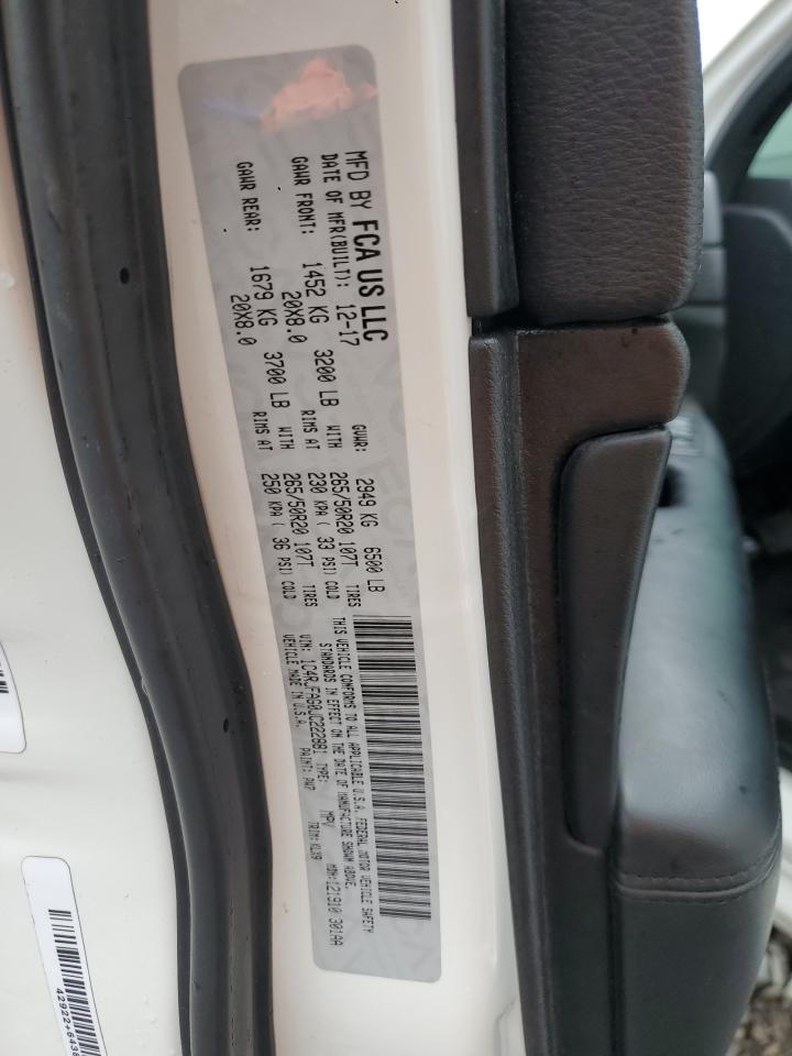 2018 Jeep Grand Cherokee Laredo VIN: 1C4RJFAG0JC222881 Lot: 81273275