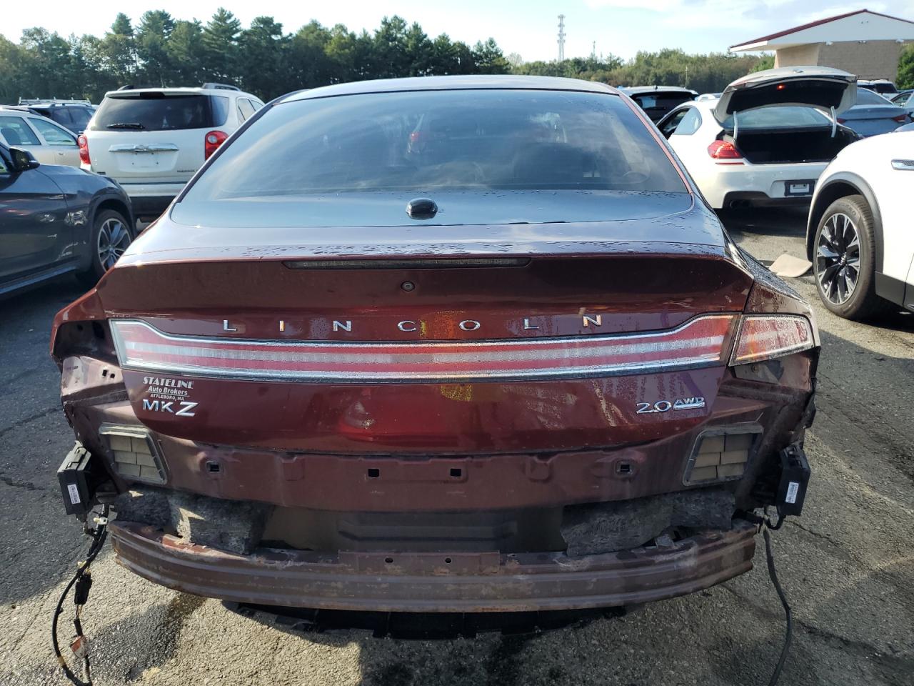 2015 Lincoln Mkz VIN: 3LN6L2J91FR605708 Lot: 80371075