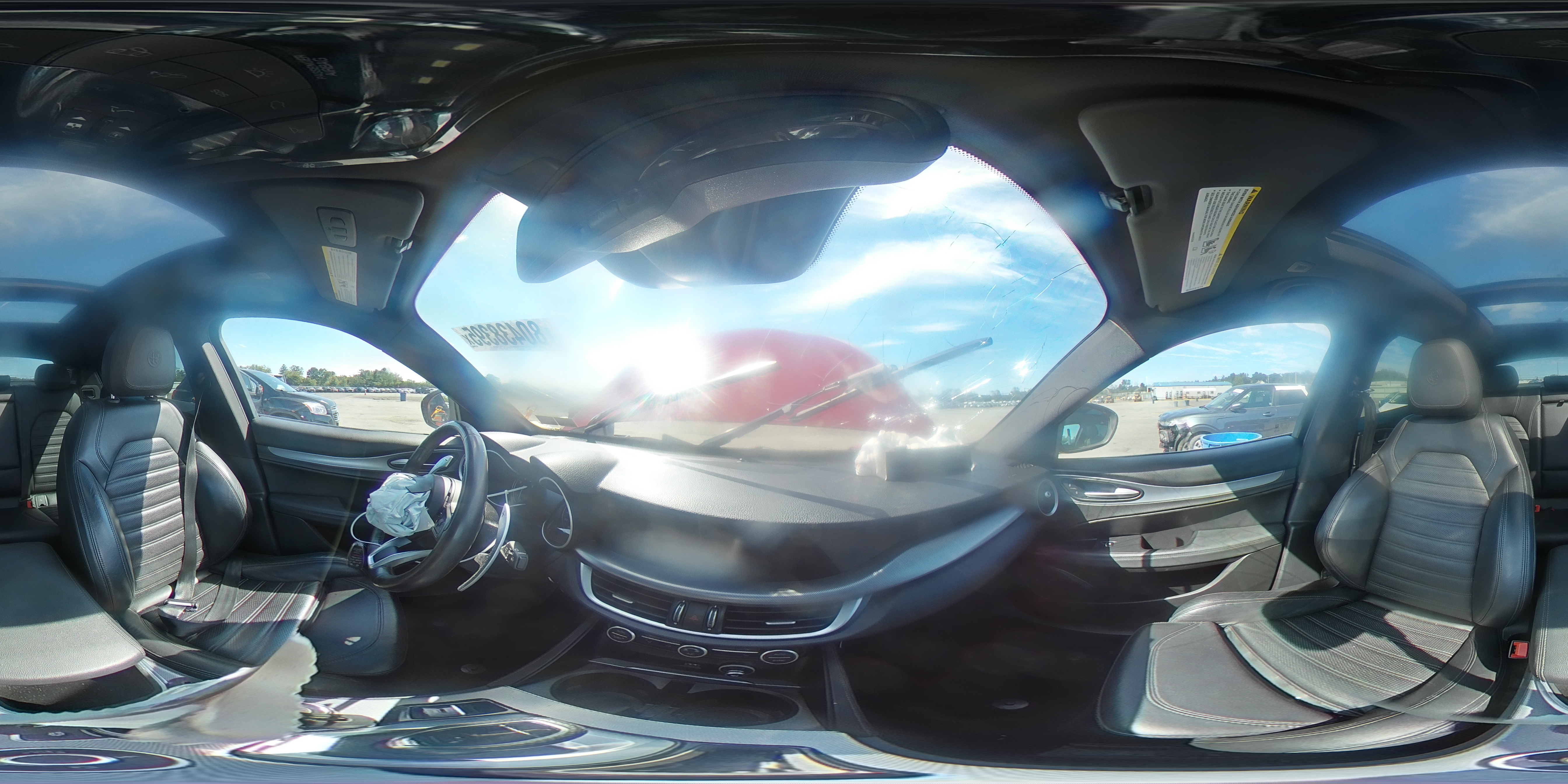 2022 Alfa Romeo Stelvio Ti VIN: ZASPAKBN5N7D27225 Lot: 92382165