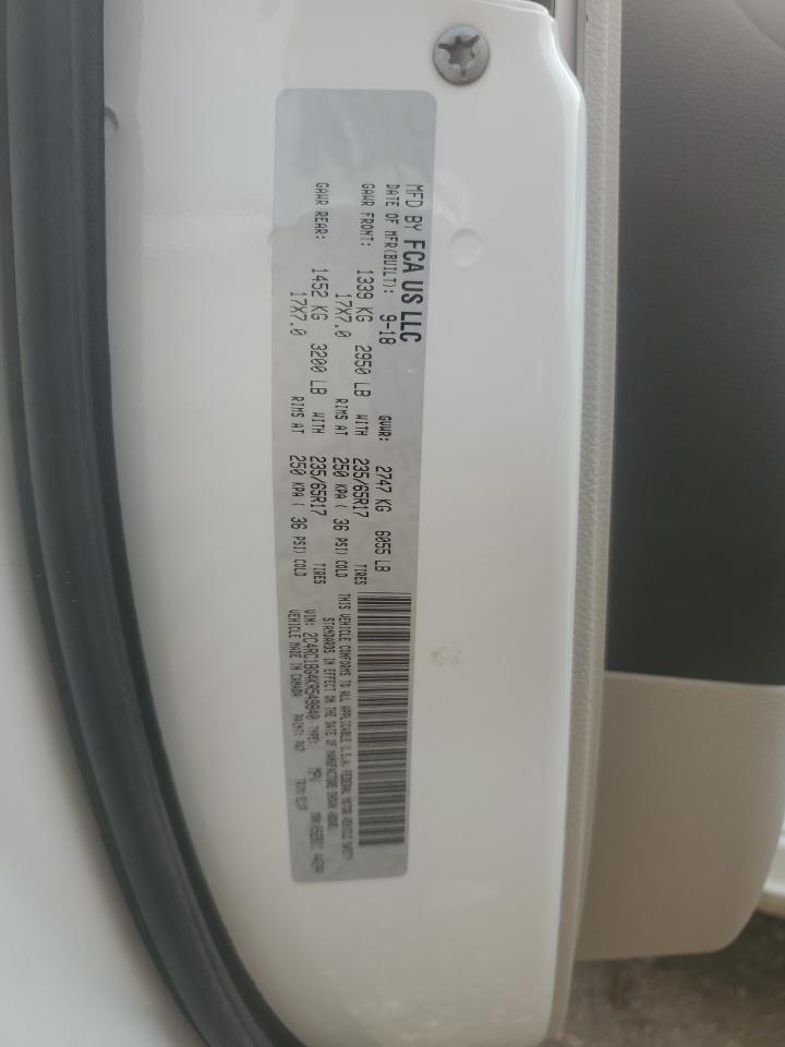 2019 Chrysler Pacifica Touring L VIN: 2C4RC1BG4KR549840 Lot: 71595925