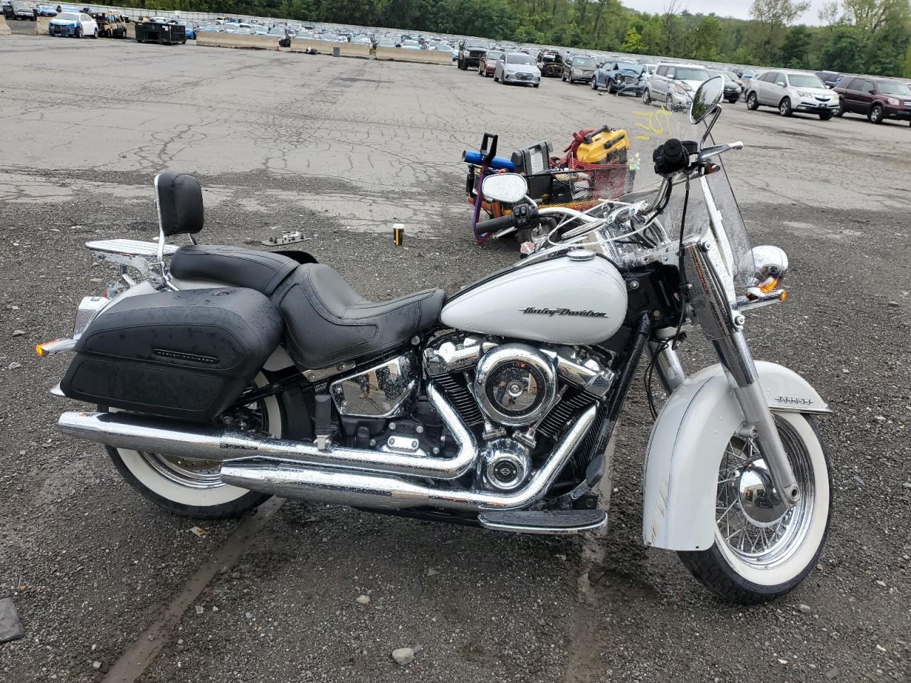 2020 Harley-Davidson Flde white null gas 1HD1YCJ11LB052282 photo #1