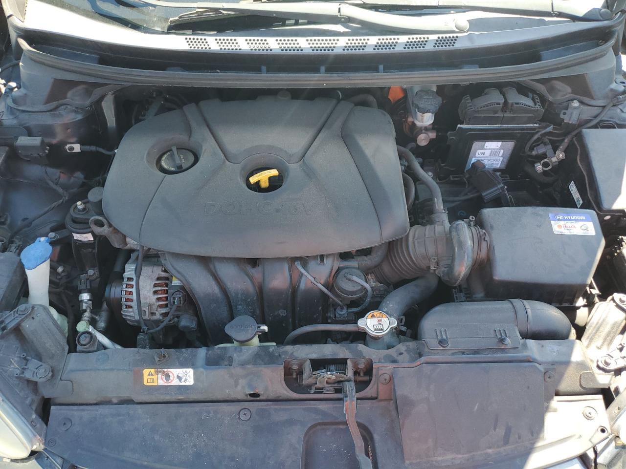 2013 Hyundai Elantra Coupe Gs VIN: KMHDH6AE6DU012140 Lot: 81452425