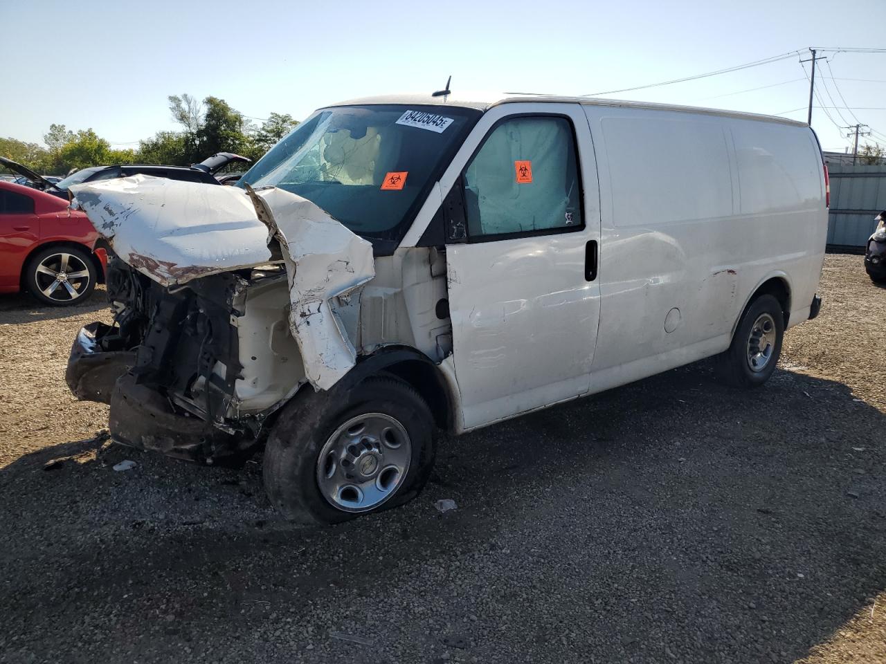 2013 Chevrolet Express G2500 VIN: 1GCWGFFAXD1110501 Lot: 84205045