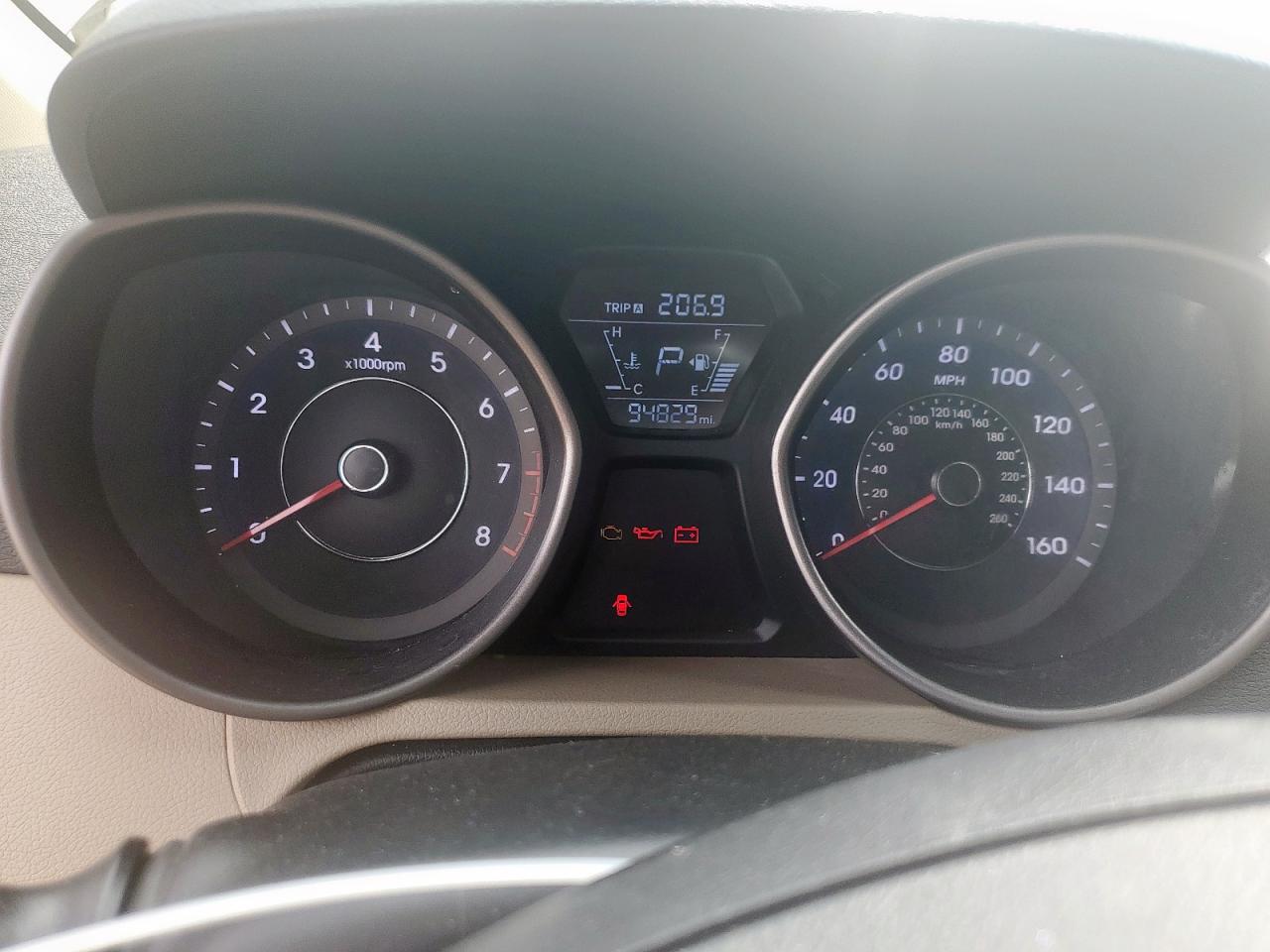 2016 Hyundai Elantra Se VIN: 5NPDH4AE1GH789476 Lot: 80633745