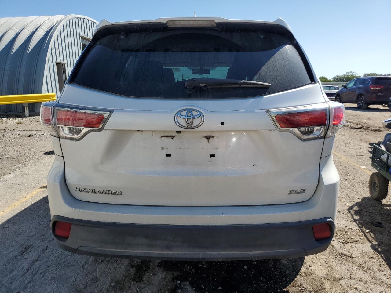 2014 Toyota Highlander Xle VIN: 5TDKKRFHXES026792 Lot: 81195035