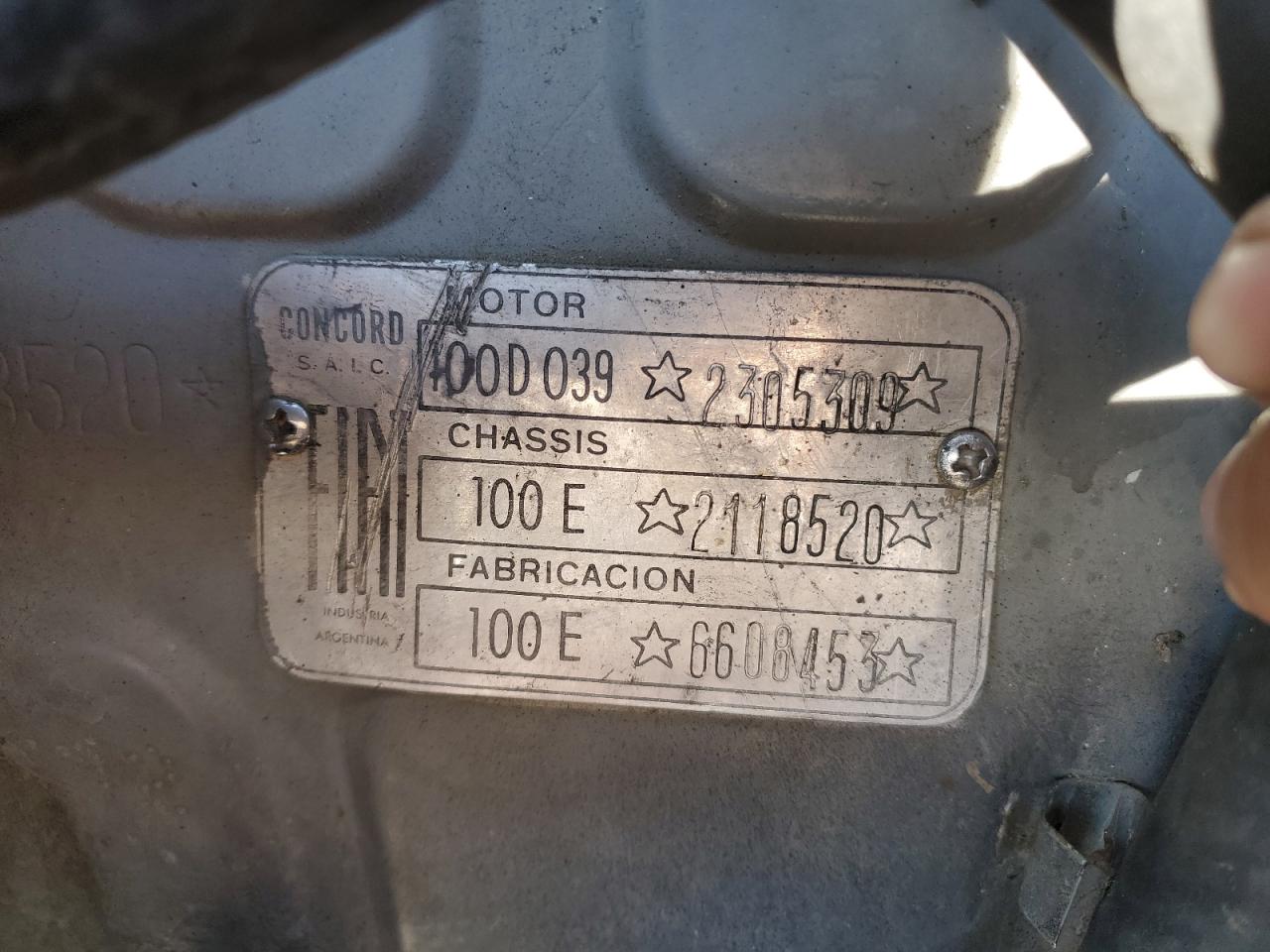 1966 Fiat 600 VIN: 2118520 Lot: 81607625