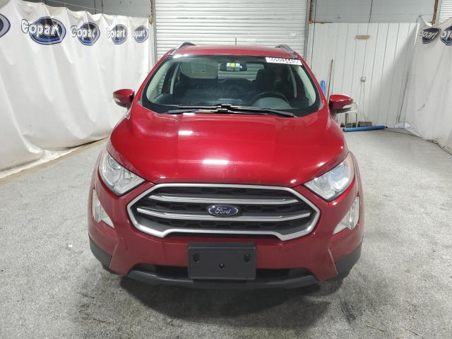  FORD ECOSPORT 2019 Red