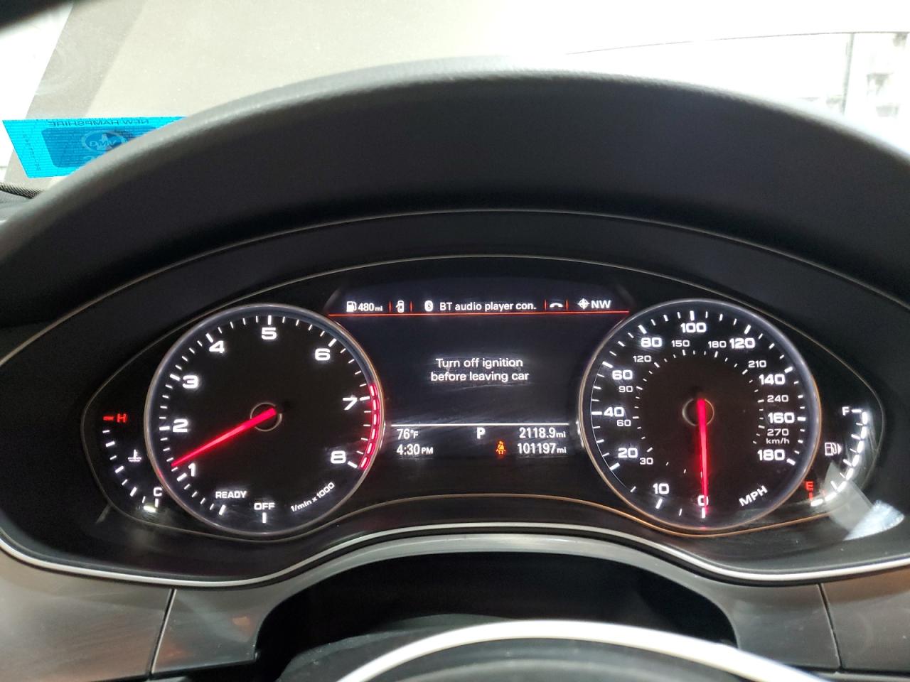 2016 Audi A6 Premium Plus VIN: WAUGFAFC4GN062290 Lot: 72053645