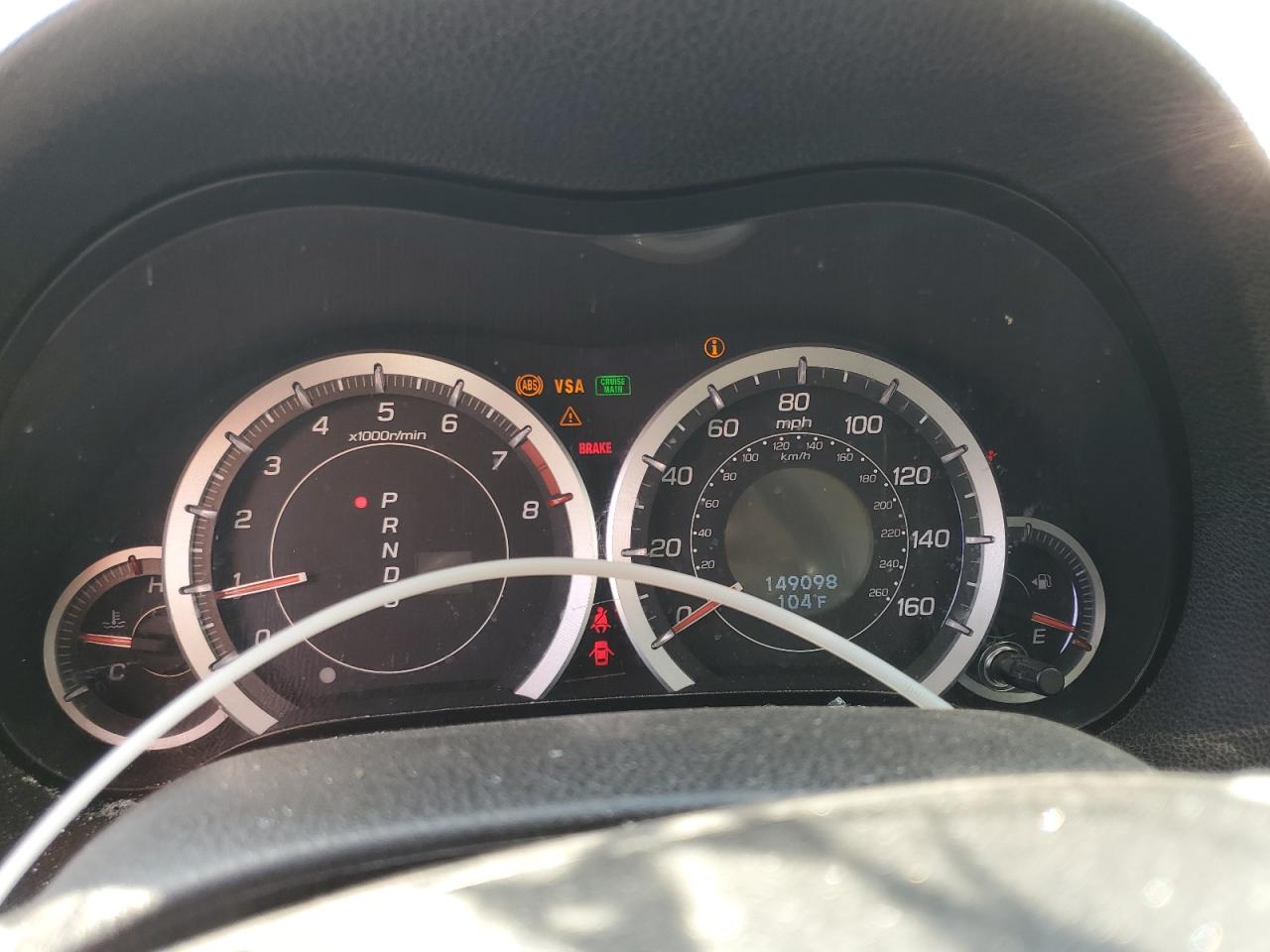 2010 Acura Tsx VIN: JH4CU2F65AC040047 Lot: 80667755