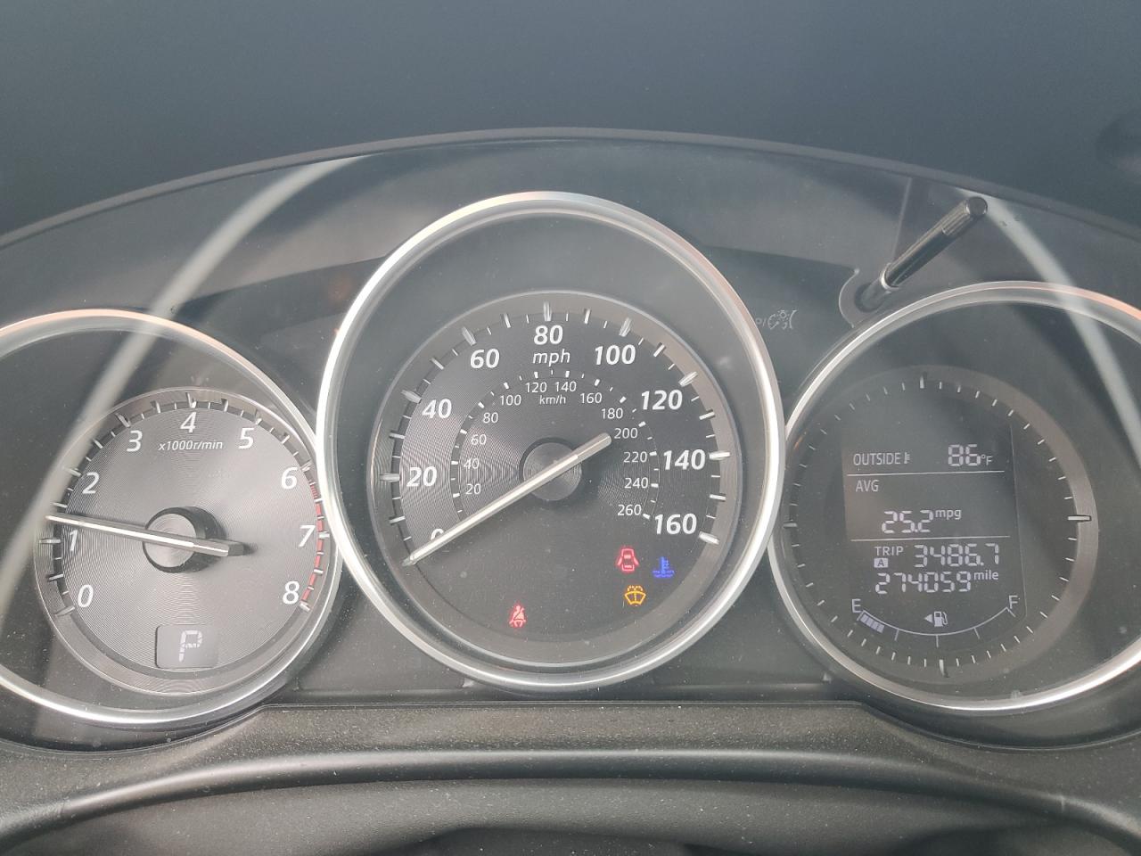 2015 Mazda Cx-5 Touring VIN: JM3KE4CY3F0442774 Lot: 71001805