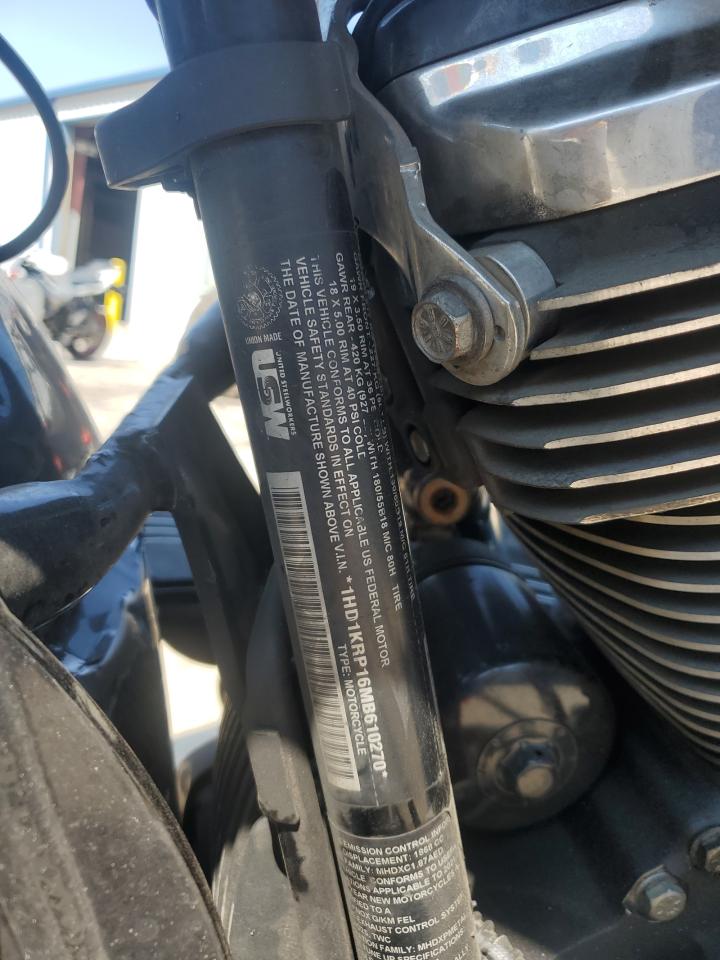 2021 Harley-Davidson Flhxs VIN: 1HD1KRP16MB610270 Lot: 80378485