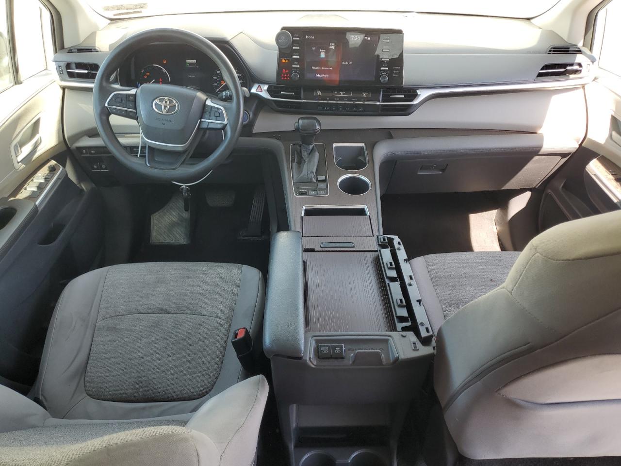 2021 Toyota Sienna Le VIN: 5TDKRKEC9MS042179 Lot: 71556915